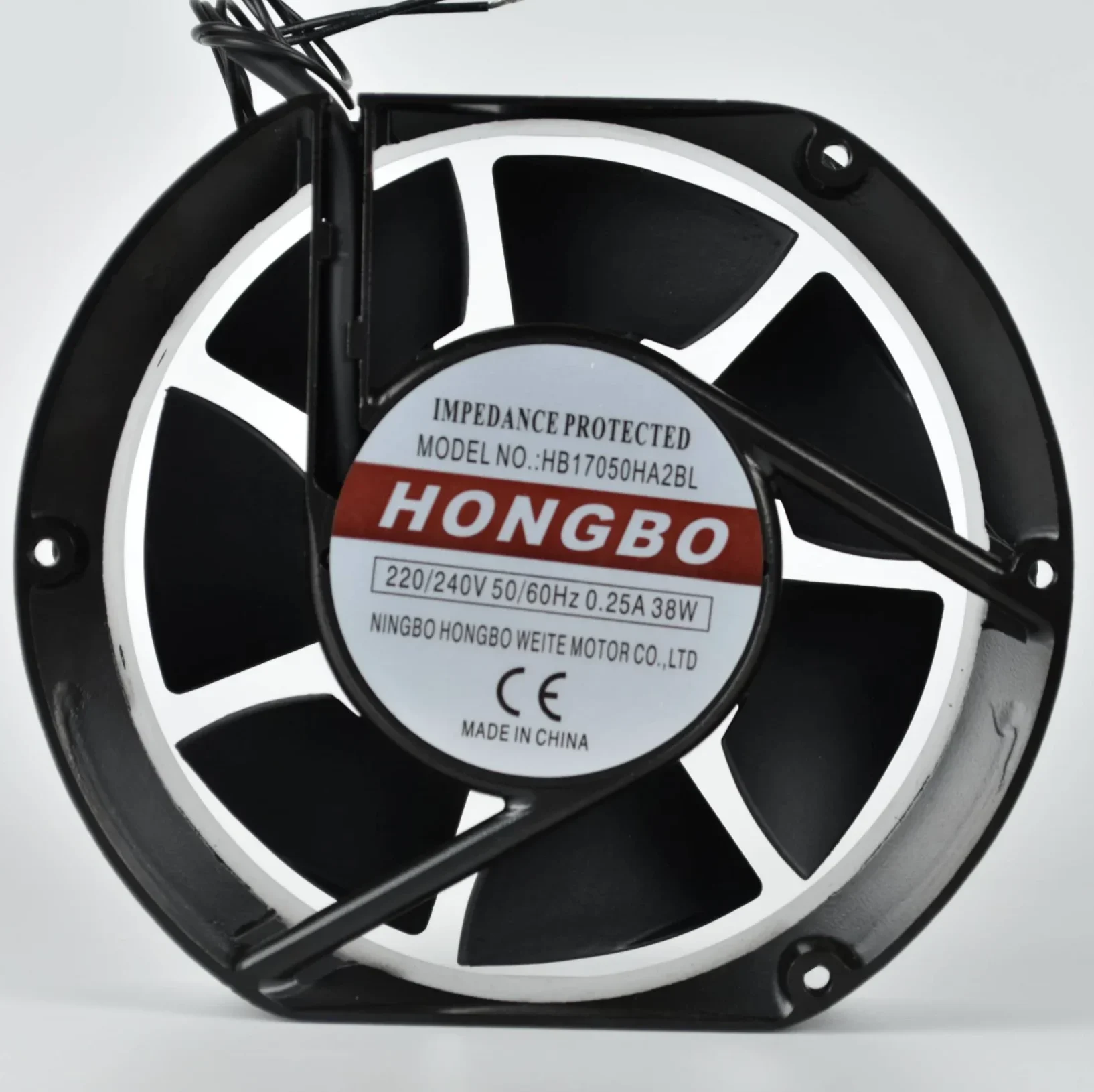 172x150x51mm AC Axial Fan with 7 Blades