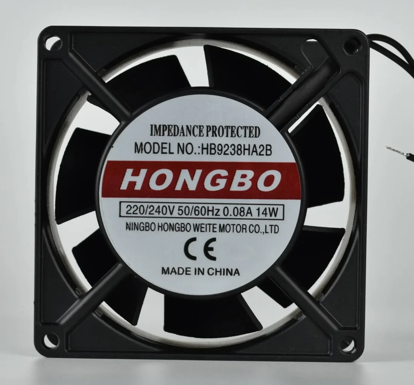 92x92x38mm AC axial fan