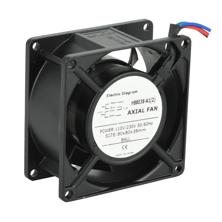 8038 Dual Voltage AC Fan